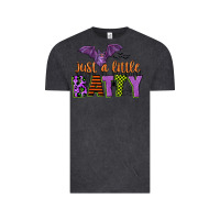 Vintage Black just a little batty Vintage Tee - CowGirlArtShop