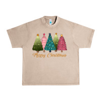 French Oak merry christmas trees Urban Heavy Tee - CowGirlArtShop