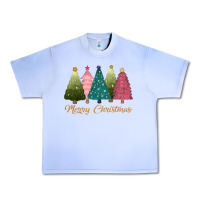 Grape Ice merry christmas trees Urban Heavy Tee - CowGirlArtShop