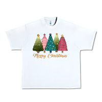White merry christmas trees Urban Heavy Tee - CowGirlArtShop
