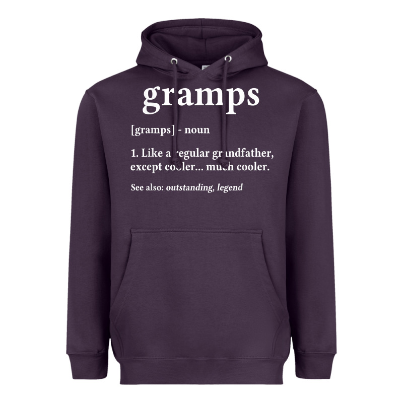 Grandpa Gift For Gramps, Fathers Day Birthday Gift Idea Heavyweight Hoodie by trangStudio | Teevron