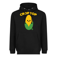 Black corn t  shirt c r o p t o p t  shirt Heavyweight Hoodie - trangStudio