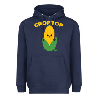 Navy corn t  shirt c r o p t o p t  shirt Heavyweight Hoodie - trangStudio