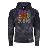 Cloud Black Basketball Mom Vintage Hoodie - HowdyJamesFarm