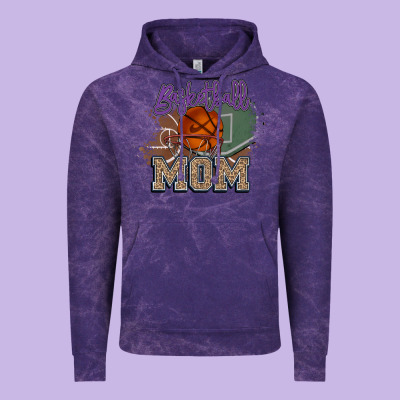 Basketball Mom Vintage Hoodie Designed By Howdyjamesfarm