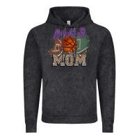 Vintage Black Basketball Mom Vintage Hoodie - HowdyJamesFarm