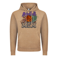 Vintage Coffee Basketball Mom Vintage Hoodie - HowdyJamesFarm