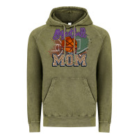 Vintage Olive Basketball Mom Vintage Hoodie - HowdyJamesFarm