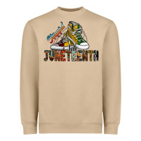 Mushroom steppin into juneteenth Heavyweight Sweatshirt - SublimationCraftShop