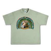 Oil Green holy family rainbow Urban Heavy Tee - RanaPortraitStore