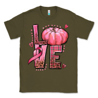 Army Green love cancer pumpkin Classic Tee - texasbilliewilder