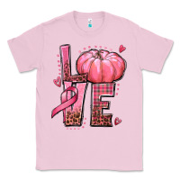 Bubblegum Pink love cancer pumpkin Classic Tee - texasbilliewilder