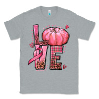 Heather Grey love cancer pumpkin Classic Tee - texasbilliewilder