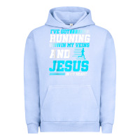 Pigment Grape Ice Christian Runner Half Marathon Running Race Jesus Gift Urban Hoodie - trangStudio
