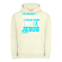 Pigment Pistachio Christian Runner Half Marathon Running Race Jesus Gift Urban Hoodie - trangStudio
