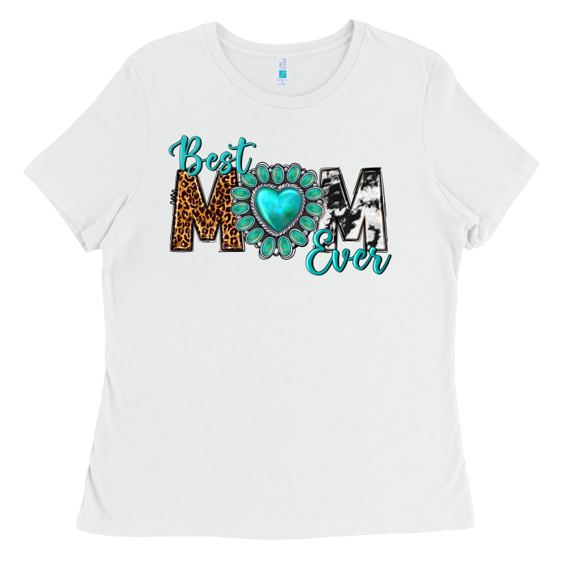 Best Mom Ever Ladies Tee by texasbilliewilder | Teevron