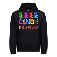 Black candy monster with jelly bear Urban Hoodie - AdoDesignShop