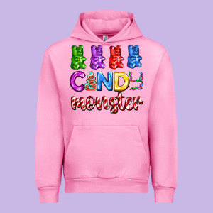 Candy Monster With Jelly Bear Urban Hoodie Designed By Adodesignshop
