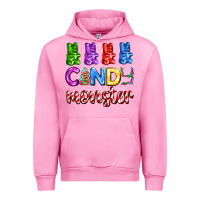 Fuchsia Pink candy monster with jelly bear Urban Hoodie - AdoDesignShop