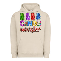 Pigment French Oak candy monster with jelly bear Urban Hoodie - AdoDesignShop