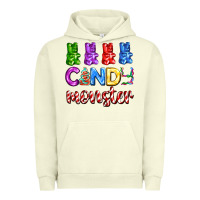 Pigment Pistachio candy monster with jelly bear Urban Hoodie - AdoDesignShop