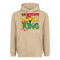 Mushroom juneteenth black king Heavyweight Hoodie - BarkalooDesign