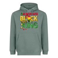 Sage juneteenth black king Heavyweight Hoodie - BarkalooDesign