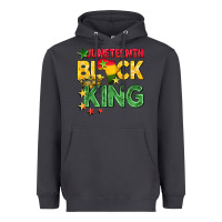 Smoke juneteenth black king Heavyweight Hoodie - BarkalooDesign