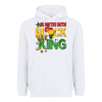 White juneteenth black king Heavyweight Hoodie - BarkalooDesign