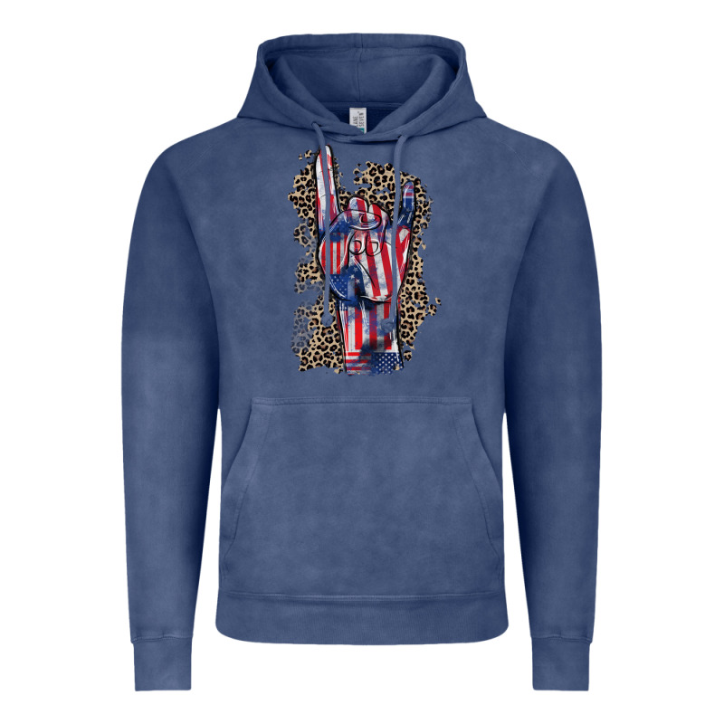 Freedom Rock Hand 4th Of July Vintage Hoodie by CowGirlArtShop | Teevron