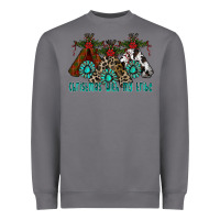 Storm Christmas With Tribe Heavyweight Sweatshirt - CowhideDigitalArt
