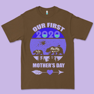 Our First Baby Mama Mother S Day Premium Tee Designed By Bettercallsaul