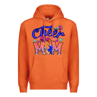 Carrot Cheer Mom Premium Hoodie - CowhideDigitalArt