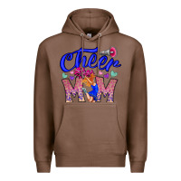 Chestnut Cheer Mom Premium Hoodie - CowhideDigitalArt