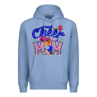 Colony Blue Cheer Mom Premium Hoodie - CowhideDigitalArt