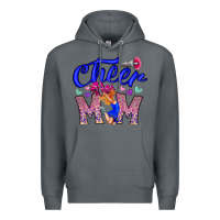 Rock Cheer Mom Premium Hoodie - CowhideDigitalArt