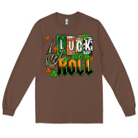 Chestnut St. Patrick's Luck and roll Long Sleeve Tee - OliviaCreatesArt
