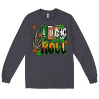 Smoke St. Patrick's Luck and roll Long Sleeve Tee - OliviaCreatesArt