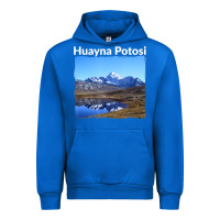 Cobalt Bolivia Huayna Potosi Mountain Andes Art Urban Hoodie - trangStudio