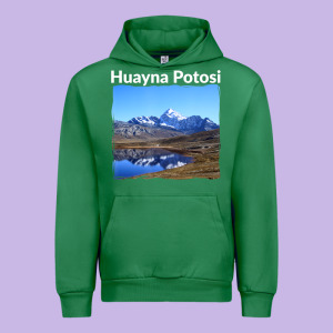 Bolivia Huayna Potosi Mountain Andes Art Urban Hoodie Designed By Trangstudio