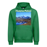 Emerald Bolivia Huayna Potosi Mountain Andes Art Urban Hoodie - trangStudio