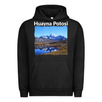 Pigment Black Bolivia Huayna Potosi Mountain Andes Art Urban Hoodie - trangStudio