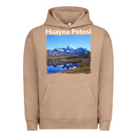 Pigment Burro Bolivia Huayna Potosi Mountain Andes Art Urban Hoodie - trangStudio