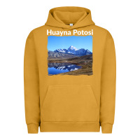 Pigment Peanut Butter Bolivia Huayna Potosi Mountain Andes Art Urban Hoodie - trangStudio