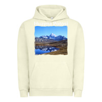Pigment Pistachio Bolivia Huayna Potosi Mountain Andes Art Urban Hoodie - trangStudio