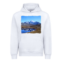 White Bolivia Huayna Potosi Mountain Andes Art Urban Hoodie - trangStudio