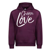 Mauve Wine Cute Christian Joyful Gift Kid'S Choose Joy Urban Hoodie - trangStudio