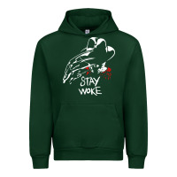 Forest Green stay woke freddy krueger Urban Hoodie - trangStudio