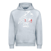 Heather Grey stay woke freddy krueger Urban Hoodie - trangStudio