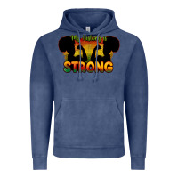 Vintage Denim My history is strong Vintage Hoodie - HowdyJamesFarm